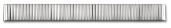 Bracelet extensible - acier inox - mat - 12,14,16,18,20,22 mm