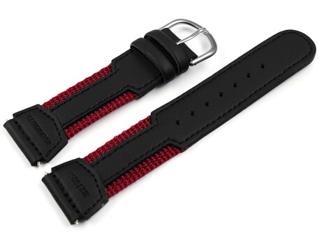 Bracelet montre Casio p. AQ-150WB, AQ-150WB-4BV cuir noir...