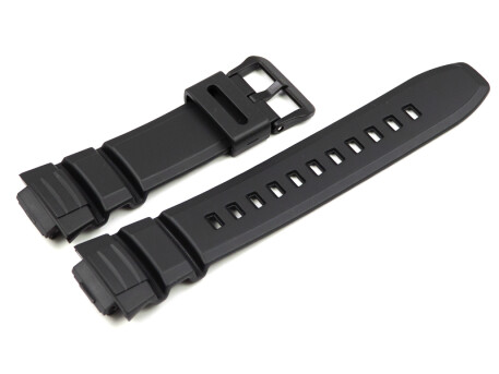 Bracelet montre Casio résine noire pour MCW-100H...