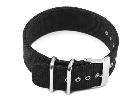 Bracelet montre Casio tissu noir DW-6900BBN-1ER