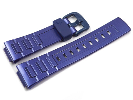 Bracelet montre Casio résine bleue BLX-100-2 BLX-100