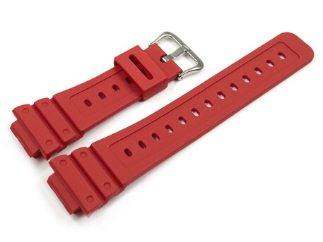 Bracelet montre Casio résine ROUGE pour DW-5600P-4...