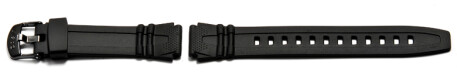 Bracelet de montre Casio pour HDD-600, HDD-600G,résine,noire