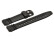 Bracelet de montre Casio pour HDD-600, HDD-600G,résine,noire