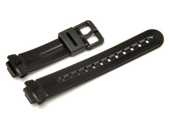 Bracelet montre Casio p.BG-169A,BG-169R,BGF-120BK,résine,noire