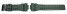 Bracelet de montre Casio p.GD-100MS,résine,vert foncé (militaire)