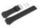 Bracelet de montre Casio pour MTF-111L-1AEF, cuir, noir