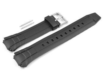 Bracelet de montre Casio pour MTR-501-7AV, MTR-501-1AV, résine, noire