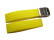 Bracelet de montre à déployante -silicone- Modèle Stripes- jaune